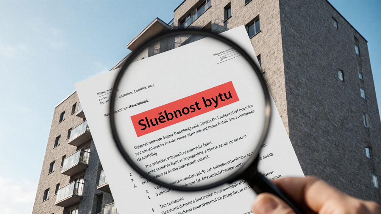 Služebnost bytu - definice, typy a jak ji založit