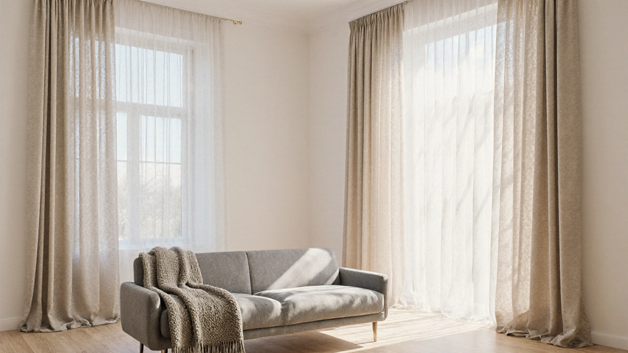 Minimalistické textilie: čisté plochy a jednobarevnost jako klíč k klidnému interiéru