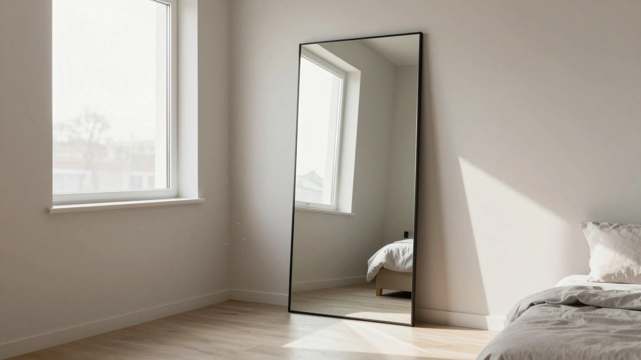 Zrcadla v ložnici: jak estetika a praktičnost transformují prostor