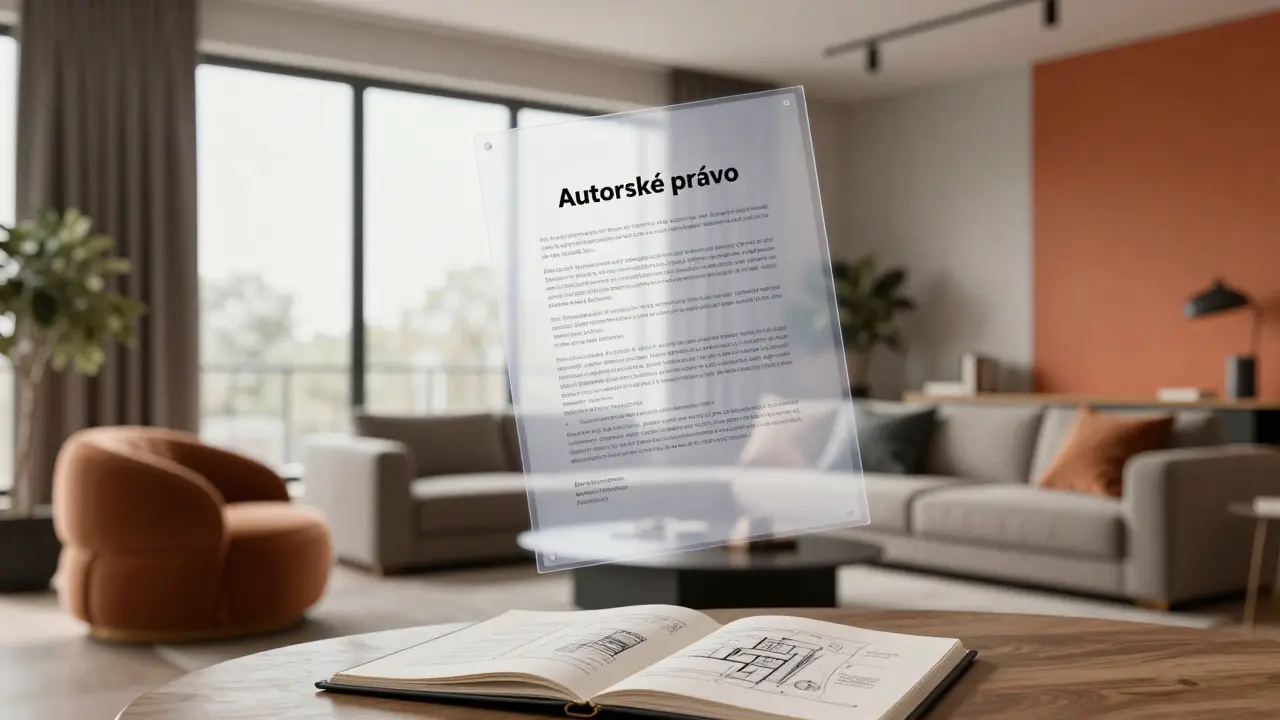 Autorská práva v interiéru: kdo vlastní návrh interiéru