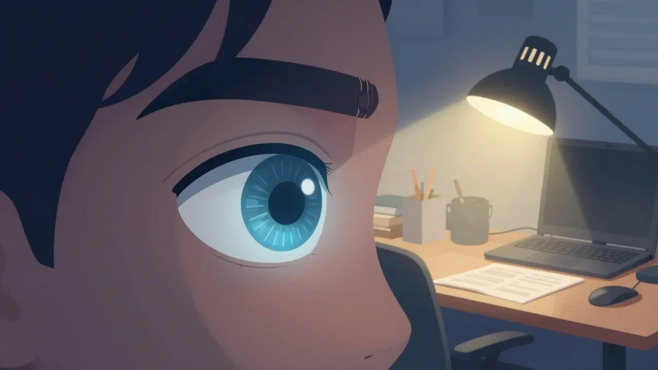 Dvě různá osvětlení ovlivňují zrakový komfort: jedno způsobuje únavu očí, druhé poskytuje klid a přesnost.