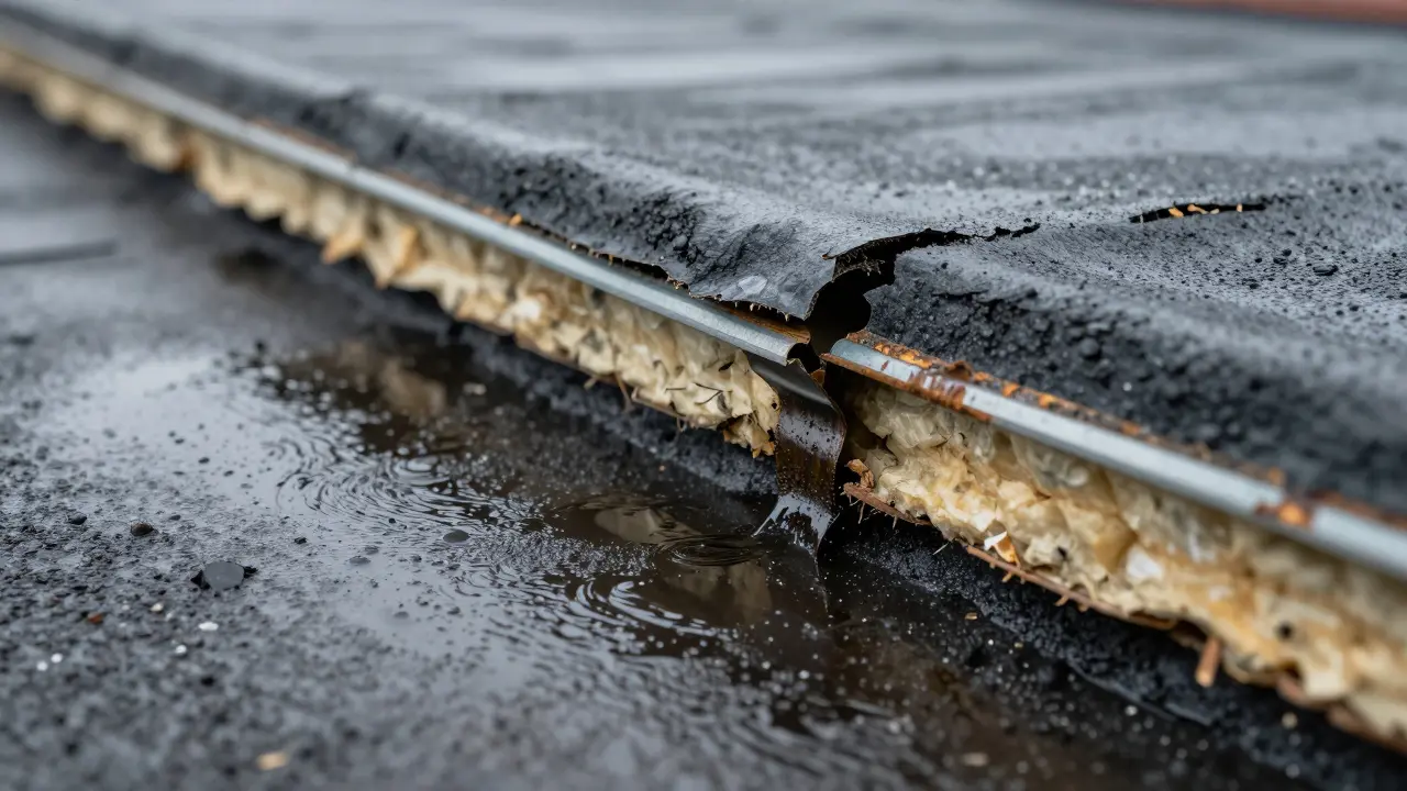 Kontrola plochých střech: Nejčastější poruchy a jak je detekovat