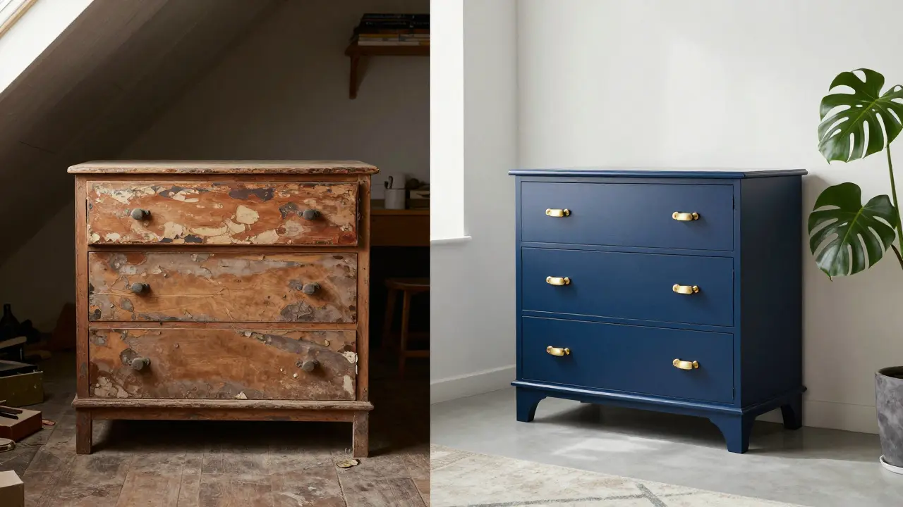 Jak na upcyklaci nábytku: Dejte starým kouskům nový život a styl