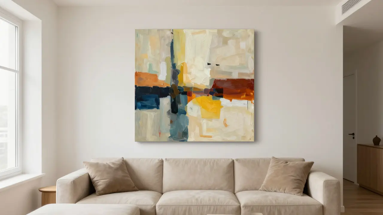 Nástěnné umění a dekorace obývacího pokoje: Průvodce výběrem a zavěšením