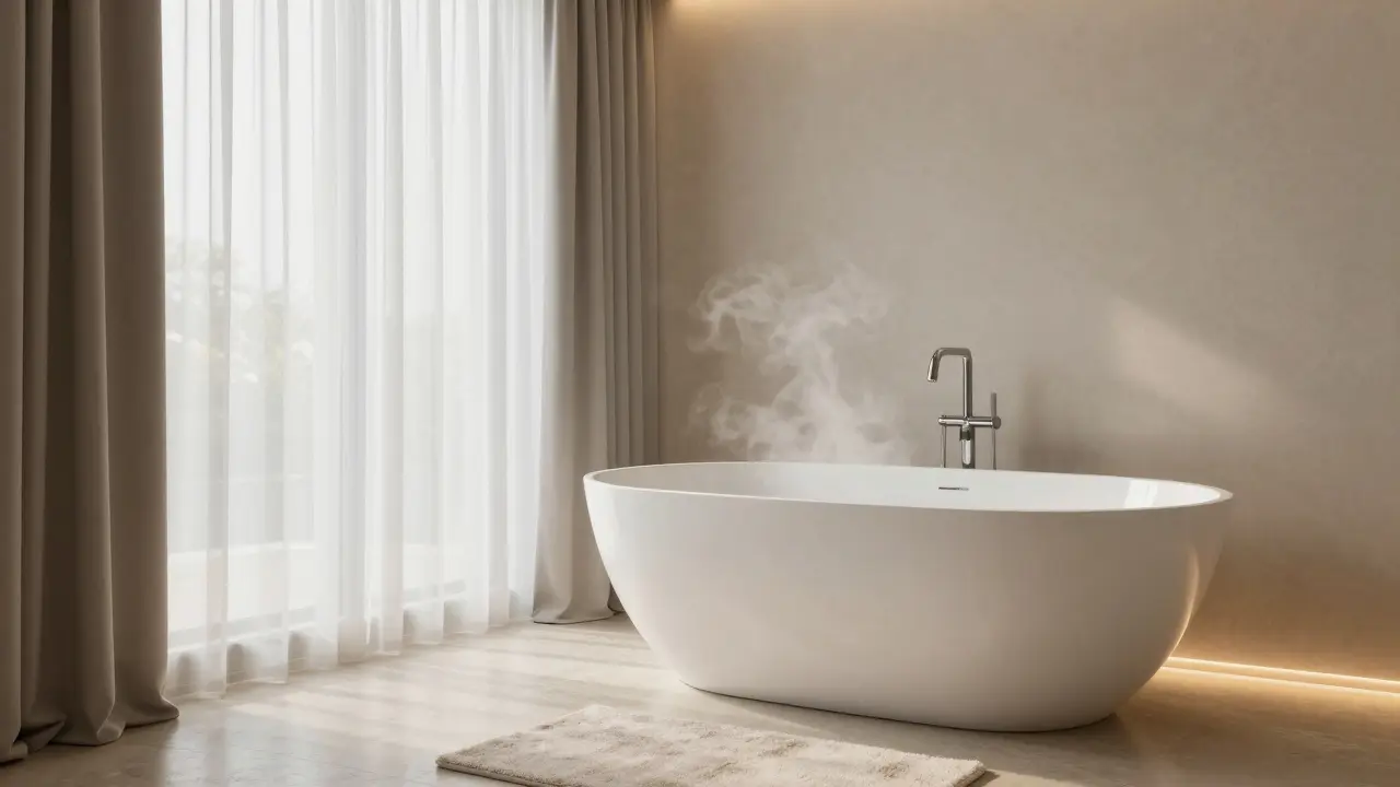 Vana jako domácí wellness: jak si vytvořit relaxační oázu v koupelně