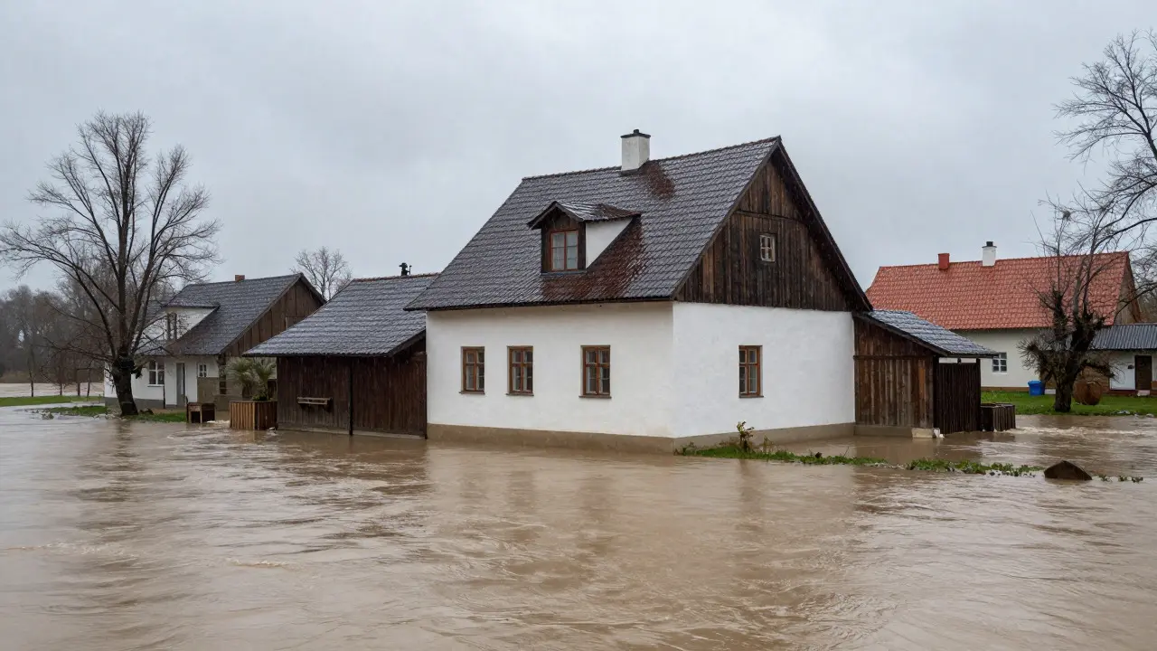 Nemovitost se záplavovým rizikem: Jak posoudit a pojistit v ČR