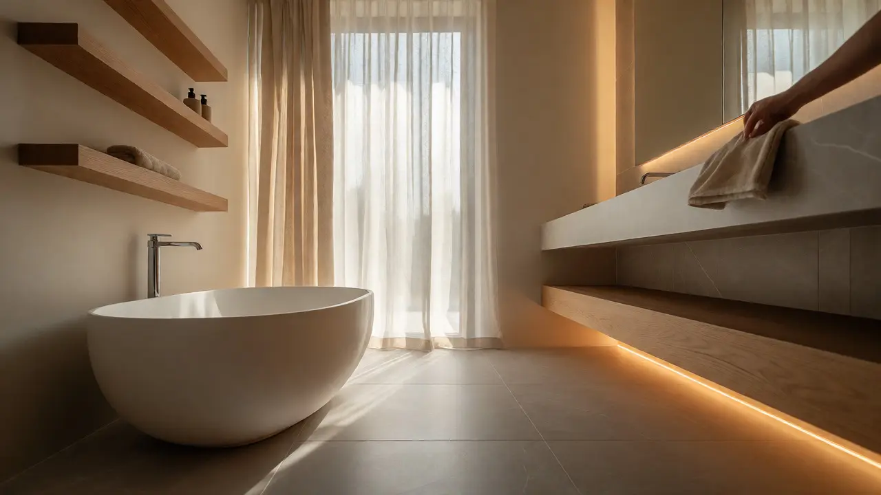 Luxusní koupelna: Design pro hlubokou relaxaci a wellness